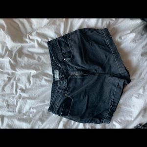 Black Pacsun mom Jean shorts
